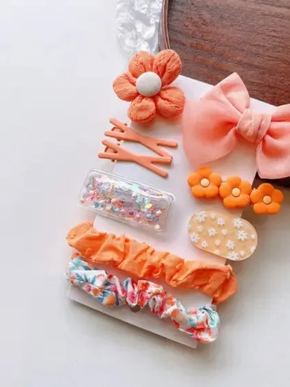 Flower Hair Accessories Bundle