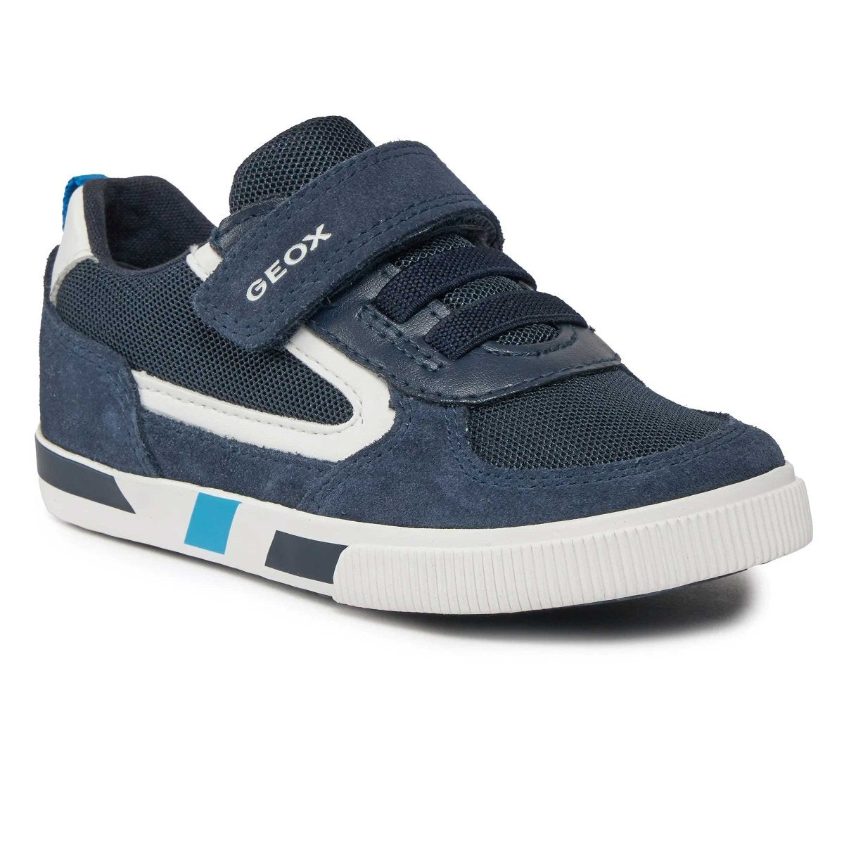 Geox Kilwi Navy/White Mesh Toddler Shoes (Sizes 22-27)