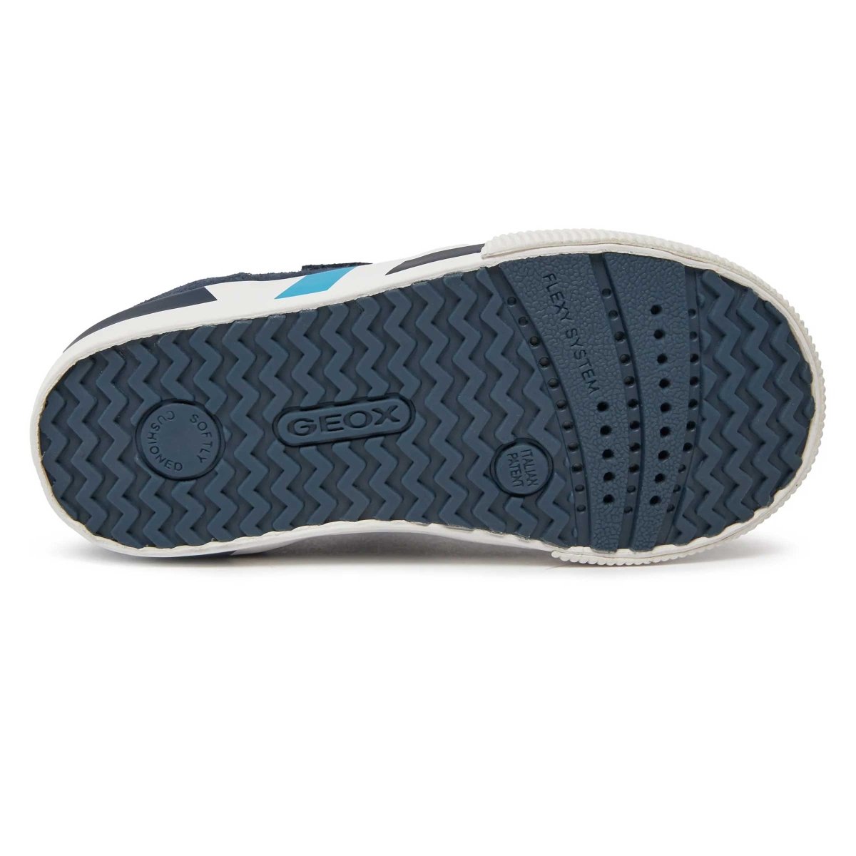 Geox Kilwi Navy/White Mesh Toddler Shoes (Sizes 22-27)