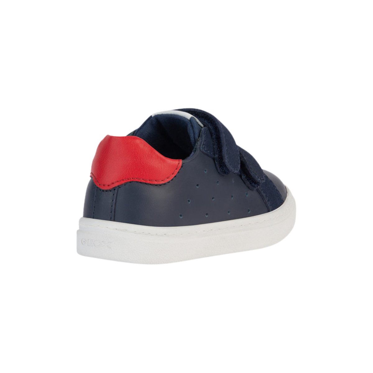 Geox Nashik Navy/Red Leather Toddler Shoes Sizes 24-27