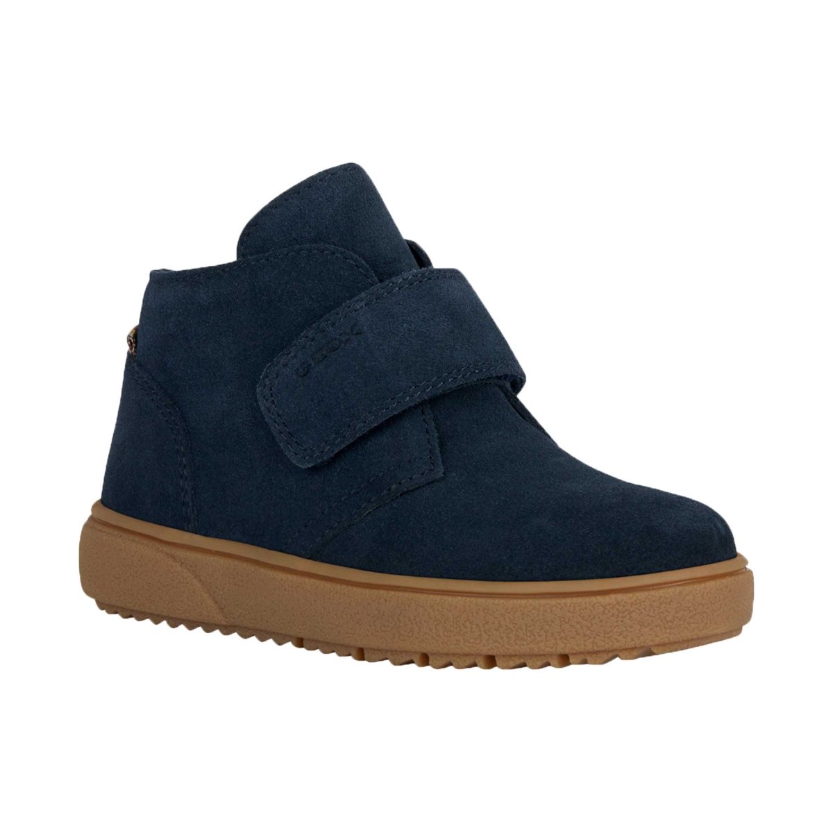 Geox Navy Suede Theleven Shoes, Sizes 28-35