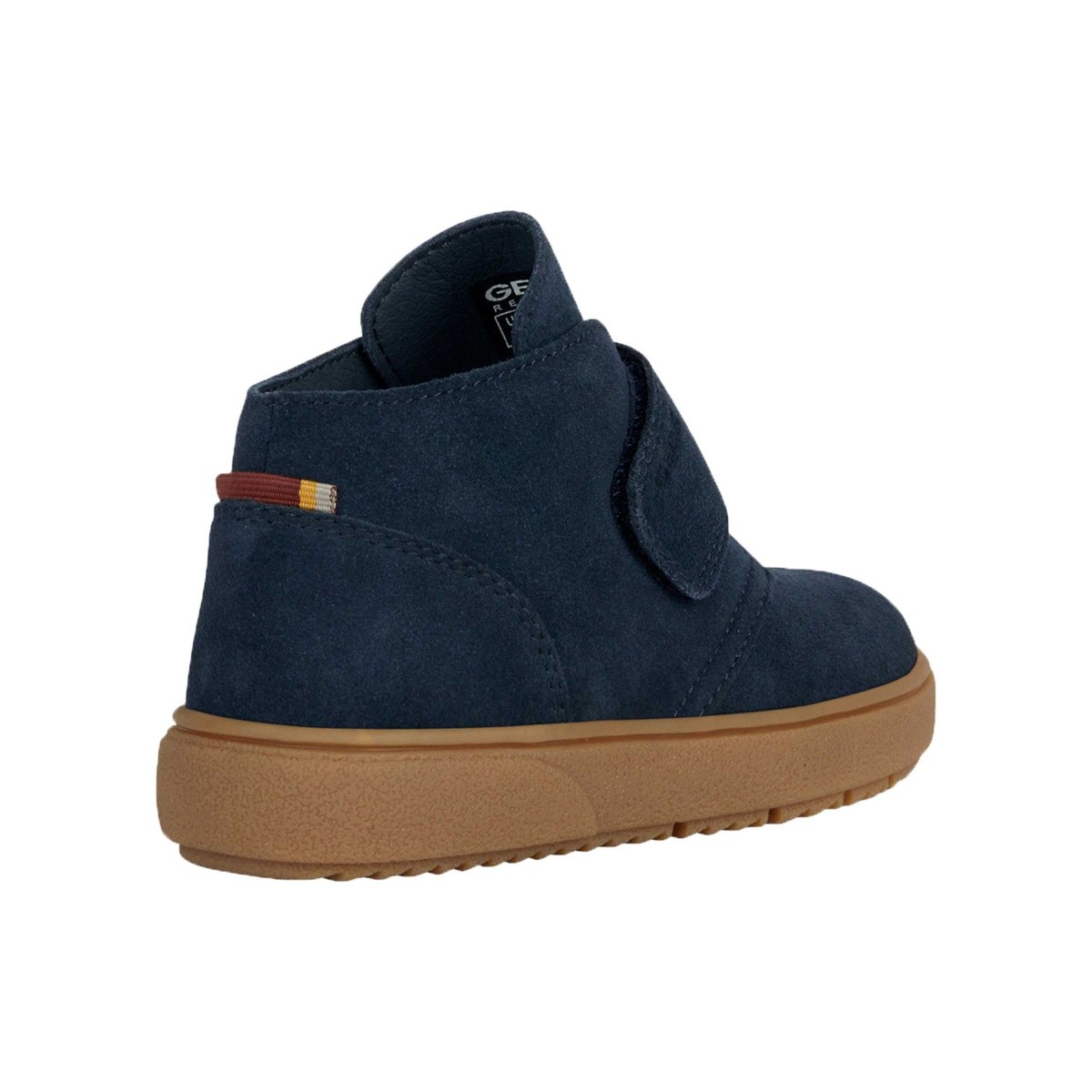 Geox Navy Suede Theleven Shoes, Sizes 28-35