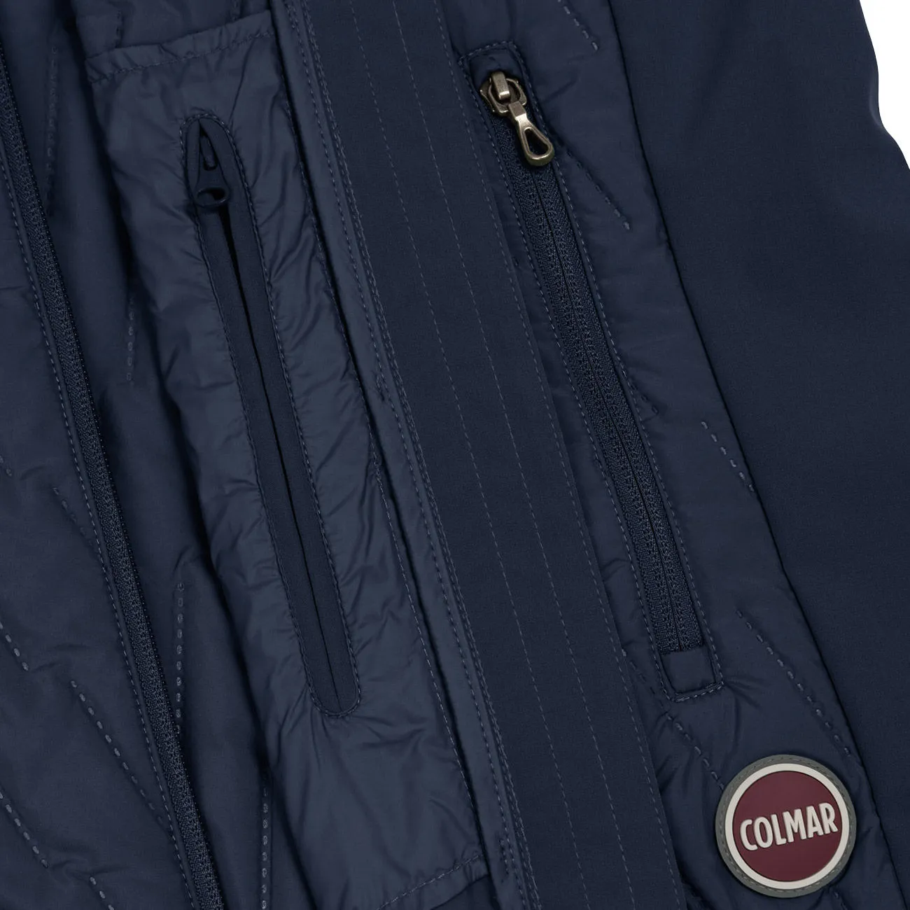 GILET TRAPUNTATO SOFTSHELL Uomo Navy