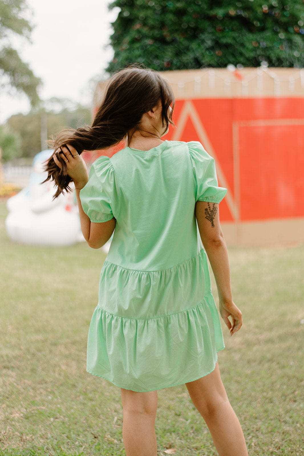 Green Grinch Sequin Dress