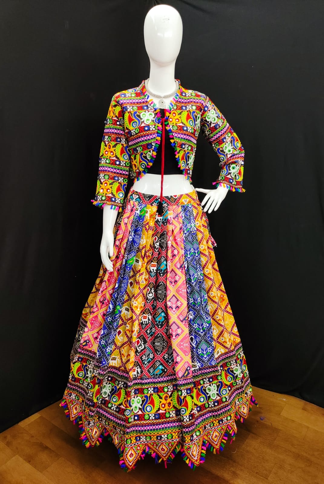 Gujarati Lehenga Combo for Mother Daughter