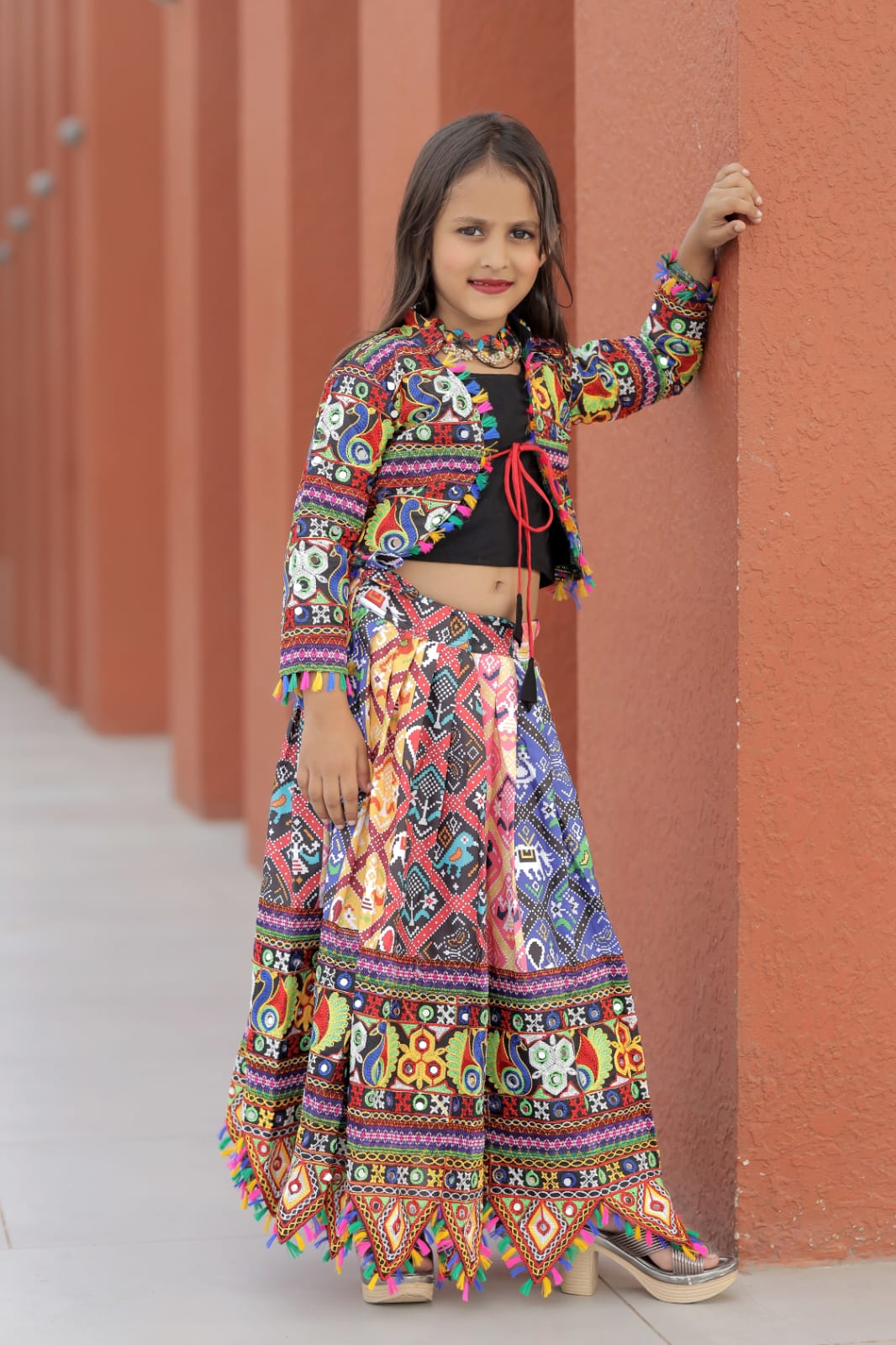 Gujarati Lehenga Combo for Mother Daughter