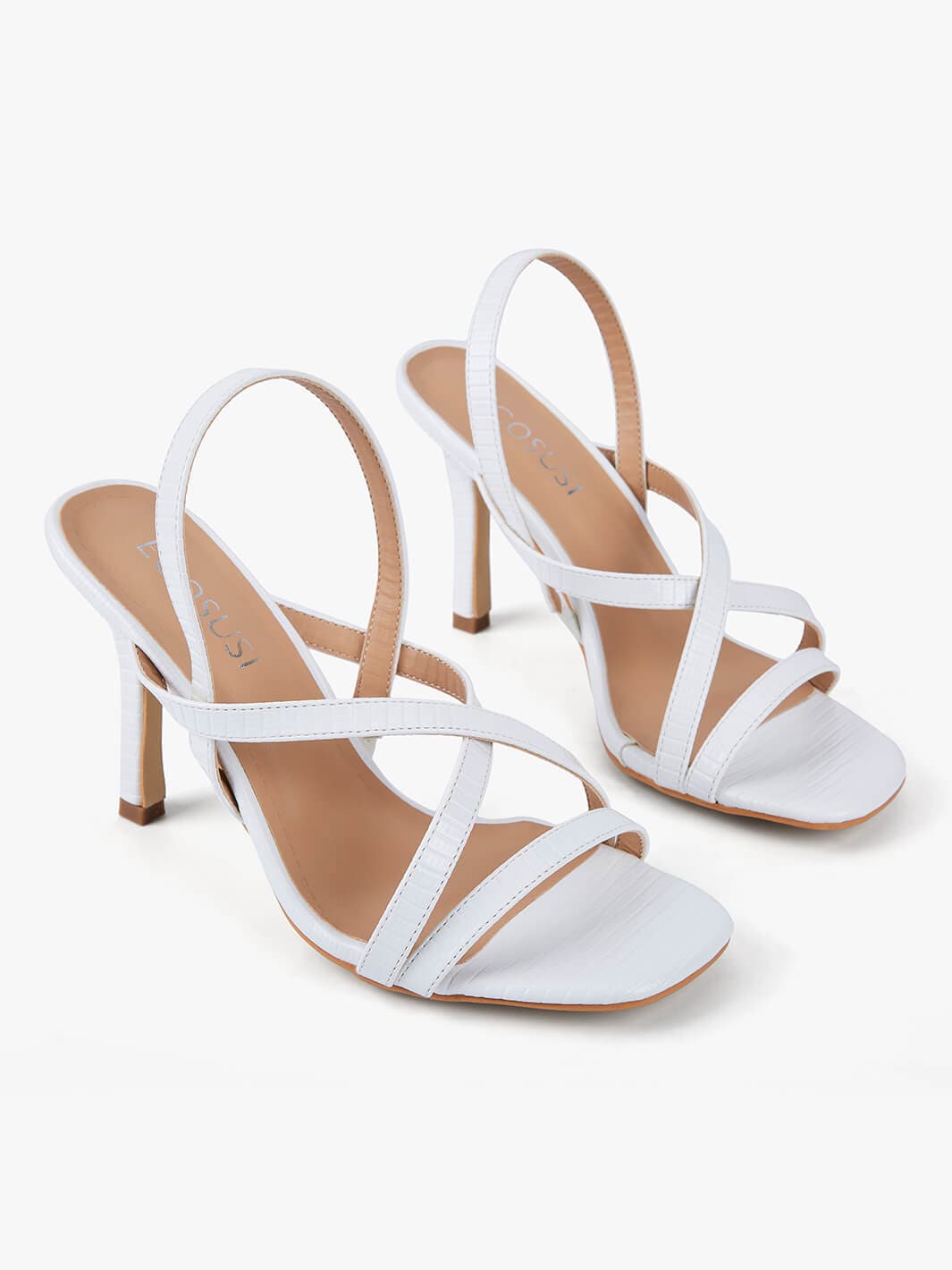 Heeled Sandals with Straps