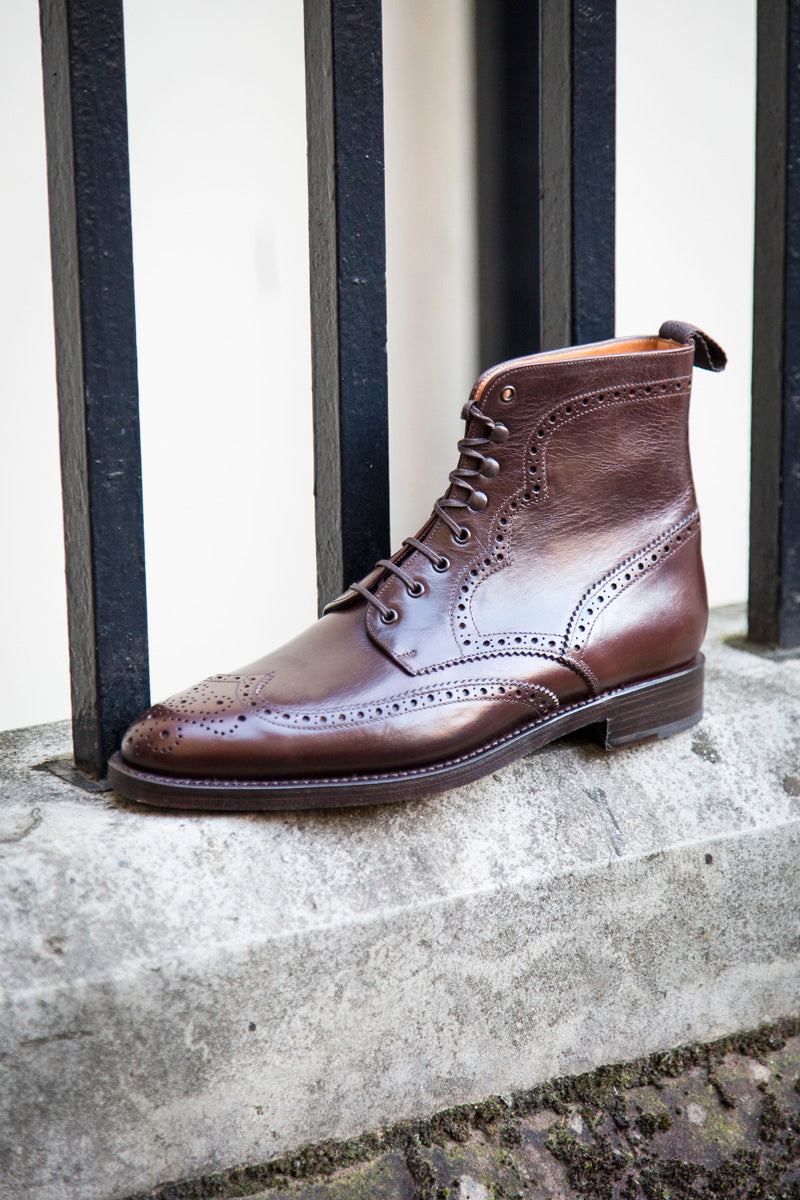 Holman Dark Brown Chromexcel TMG Last Double Leather Sole