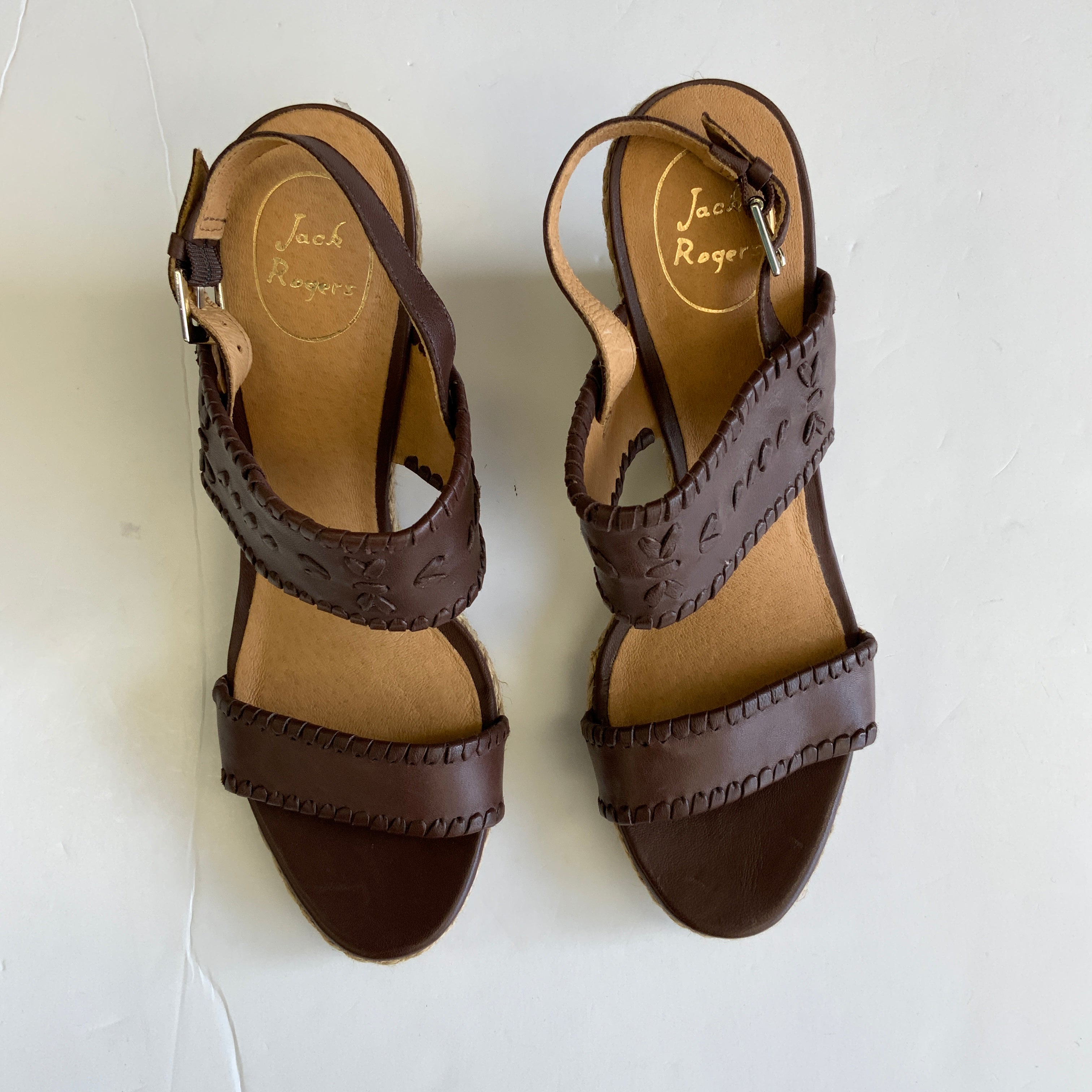 Jack Rogers Sandals - Size 9 - Wedge Heels