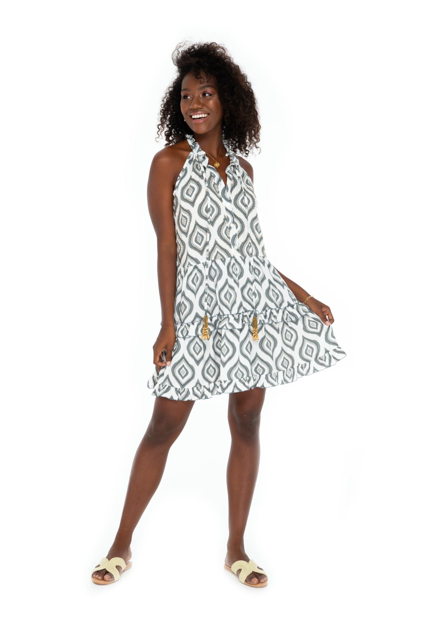 Java Celeste Dress