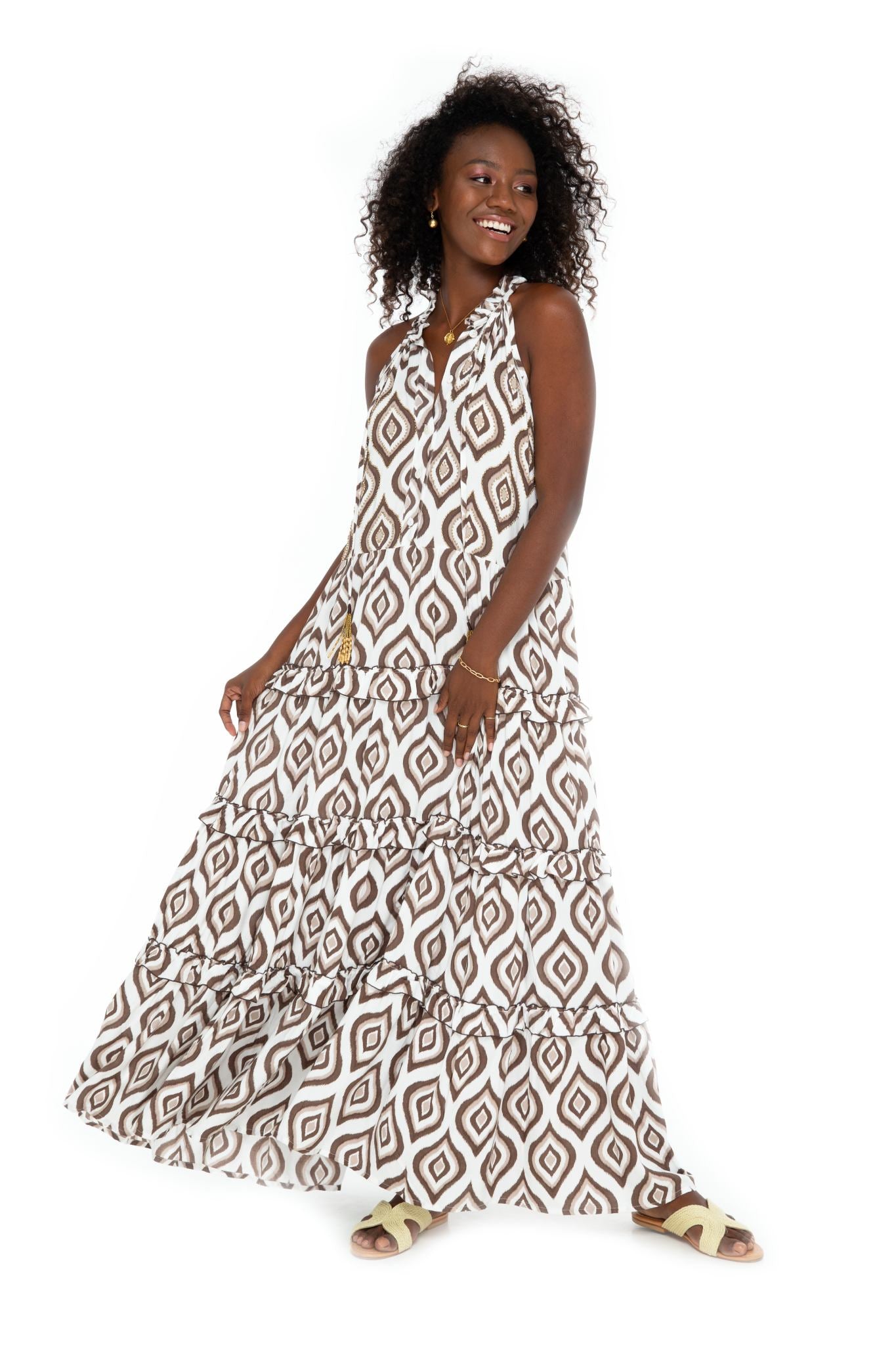 Java Celeste Maxi Dress