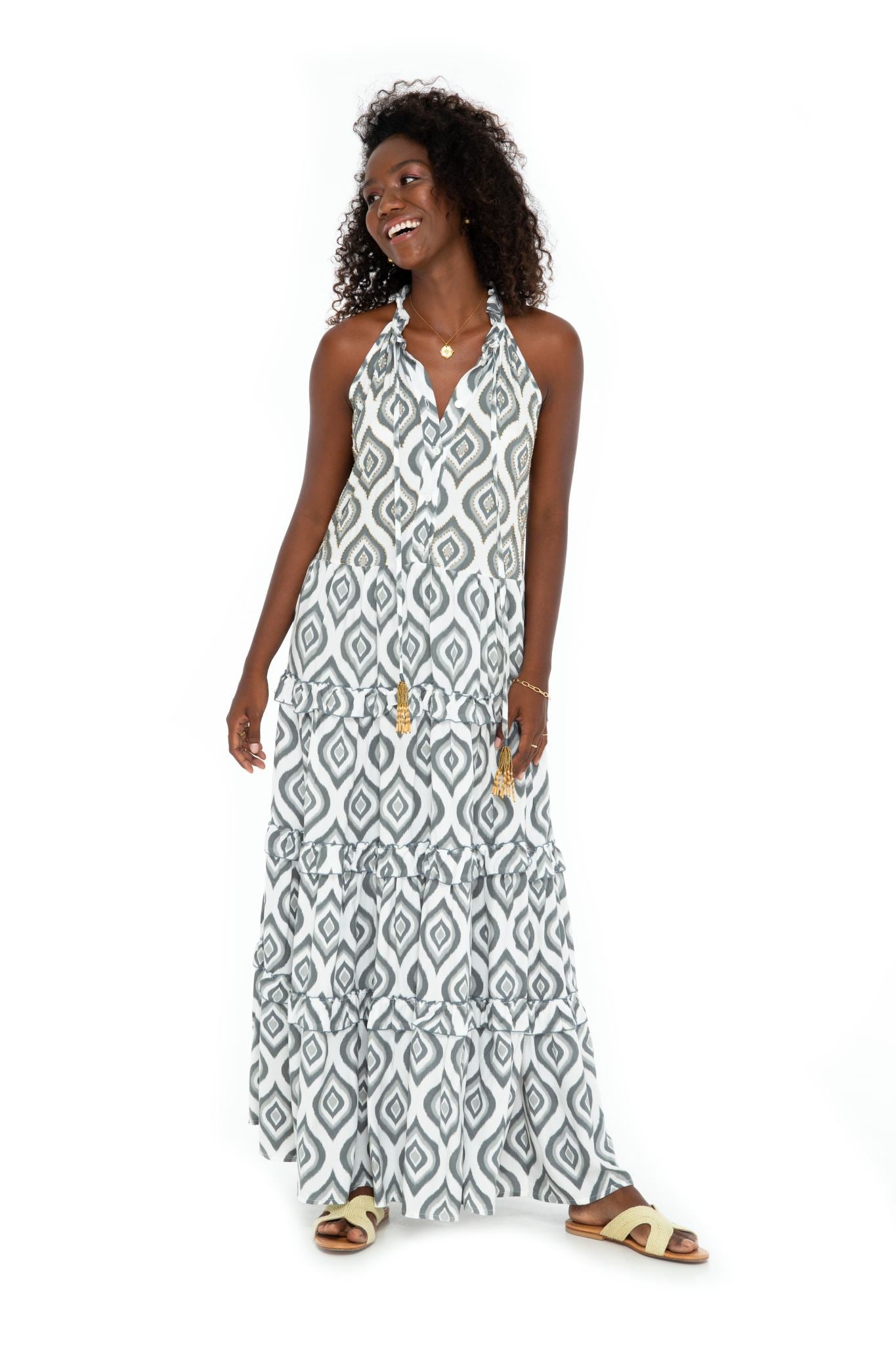 Java Celeste Maxi Dress