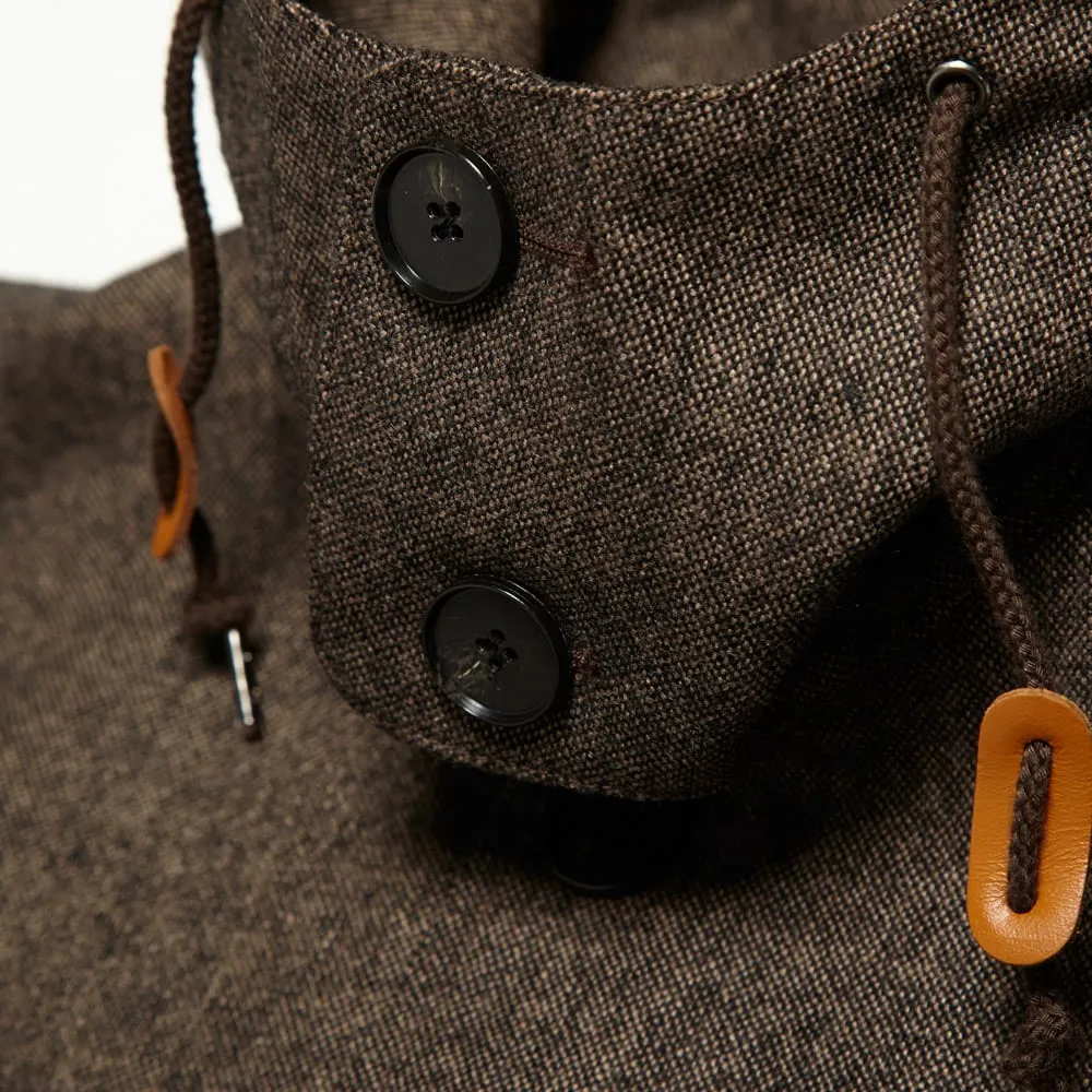 journal standard brown hooded coat