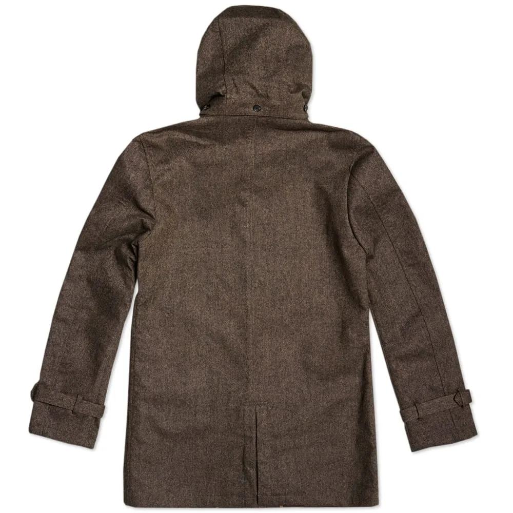 journal standard brown hooded coat