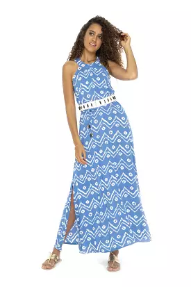 Kenya Blue Maxi Dress