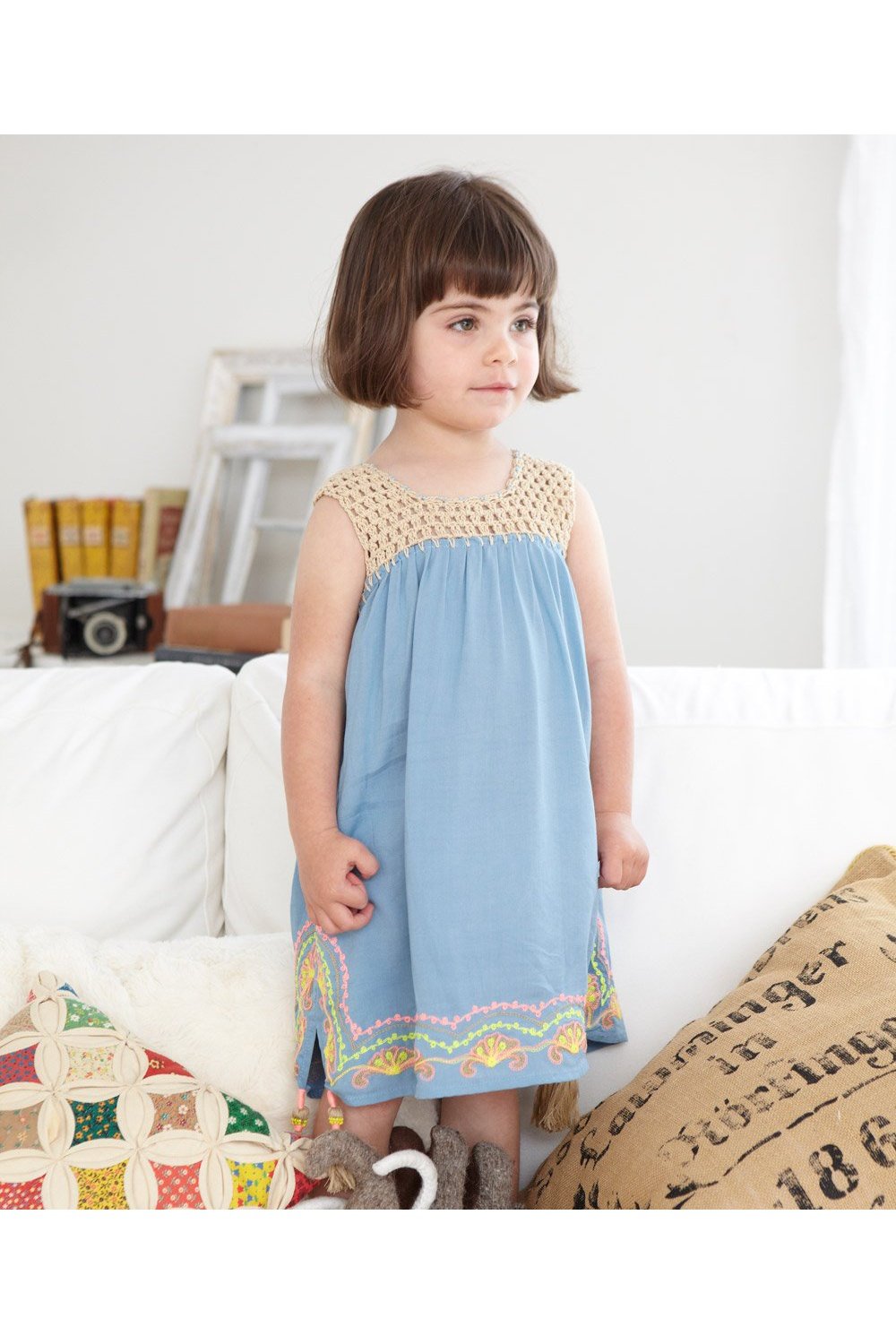 Kids Crochet Dress - Summer Breeze Collection