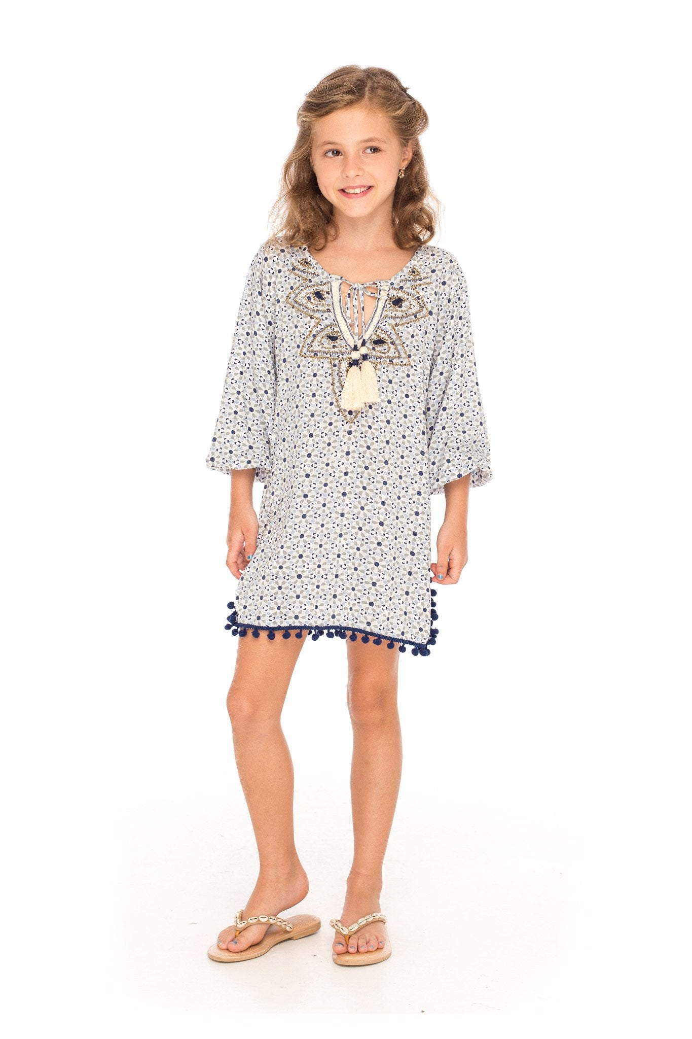 Kids Mosaic Mini Dress