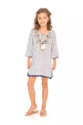 Kids Mosaic Mini Dress