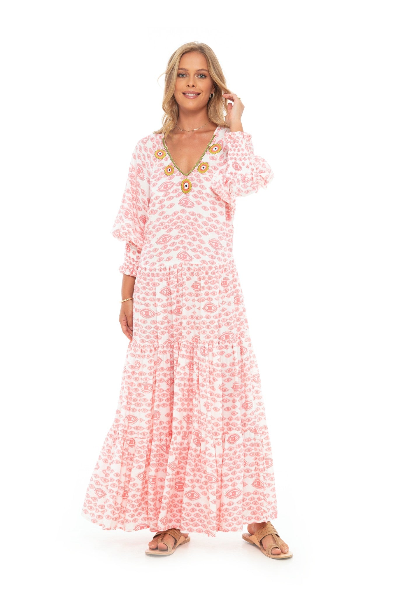 Marrakech Mandala Maxi Dress