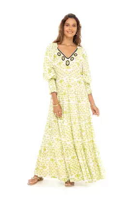 Marrakech Mandala Maxi Dress