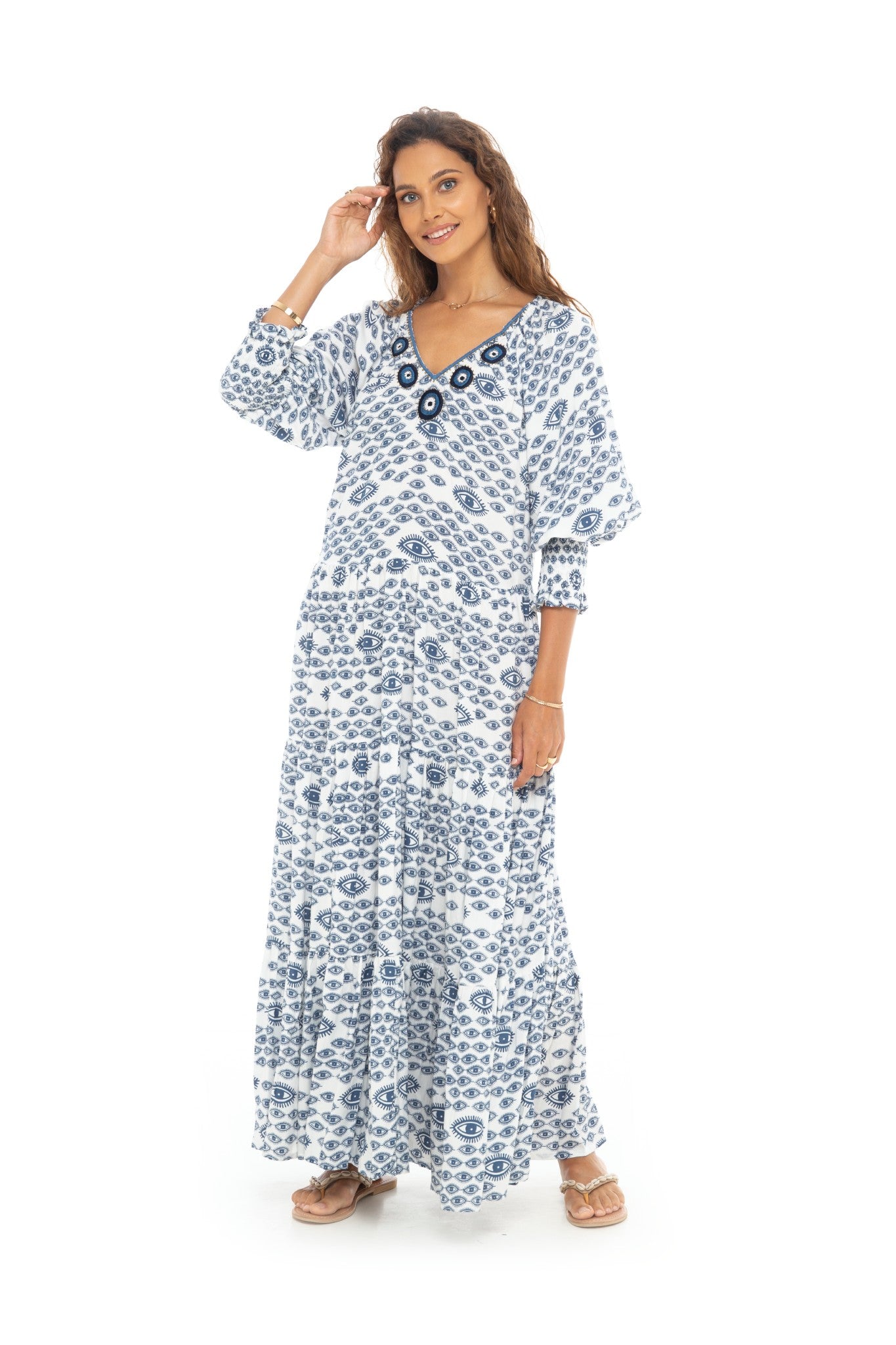 Marrakech Mandala Maxi Dress