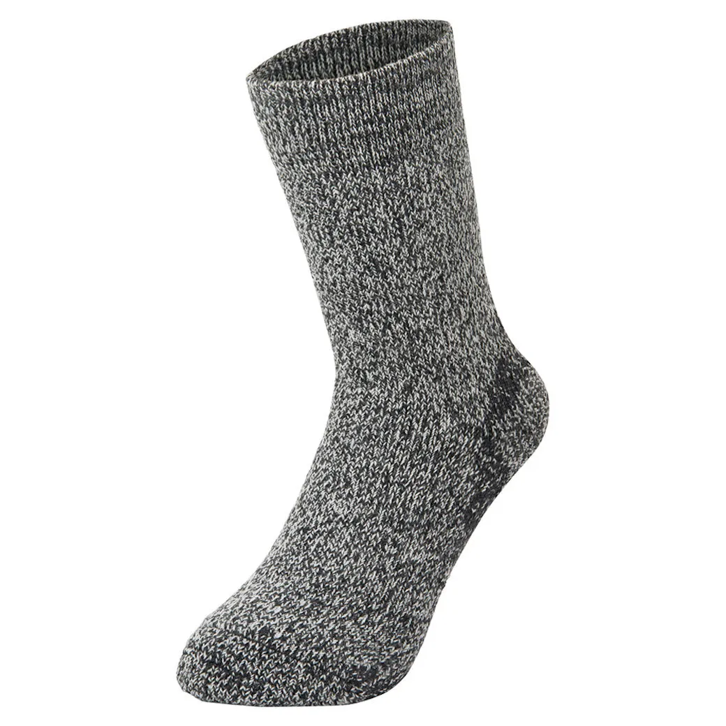 Montbell Merino Wool Alpine Socks - Heather Charcoal Dark Navy