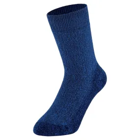 Montbell Merino Wool Alpine Socks - Heather Charcoal Dark Navy