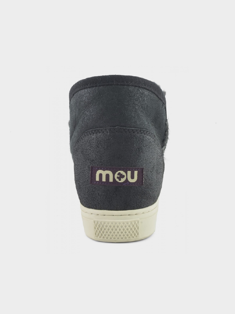 Mou Boots Eskimo Sneaker Cracked Black/Grey