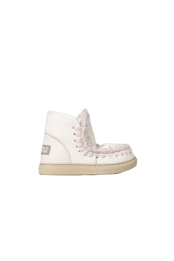 Mou Boots Eskimo Sneaker Kid Waxi White