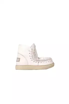 Mou Boots Eskimo Sneaker Kid Waxi White