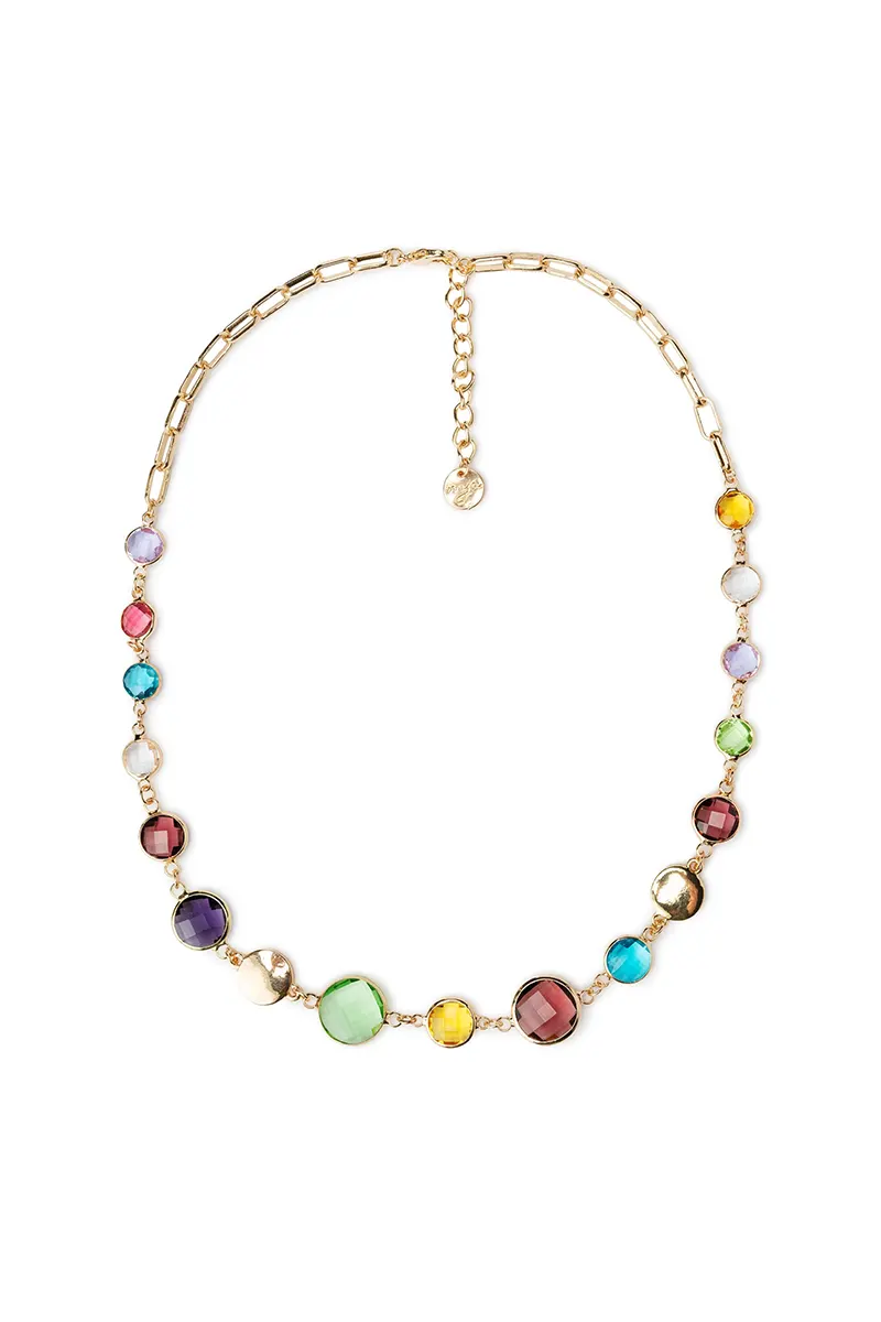 Mya Accessories | Multicolored Stone Necklace