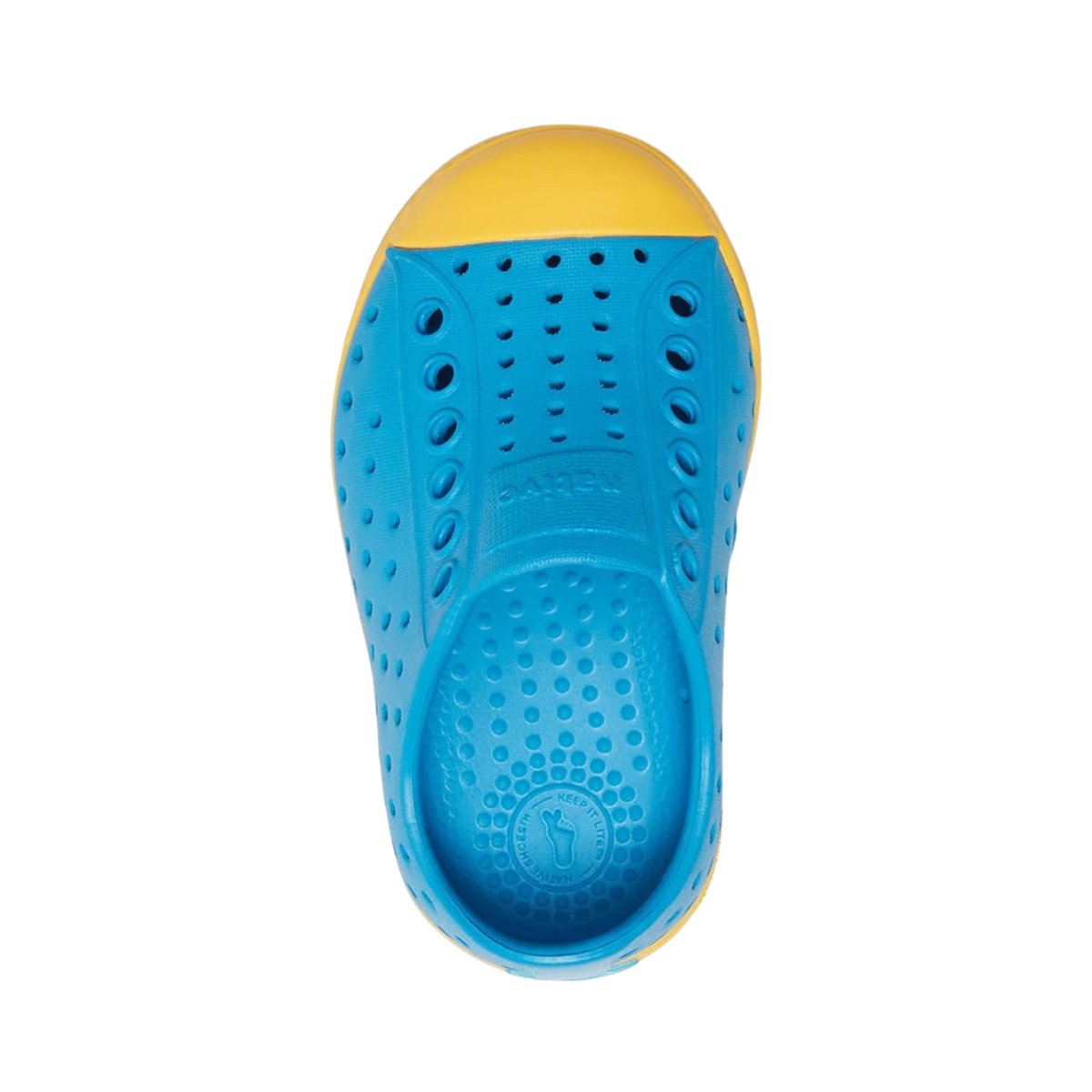 Native Toddlers' Jefferson Tod Wave Blue/Yellow