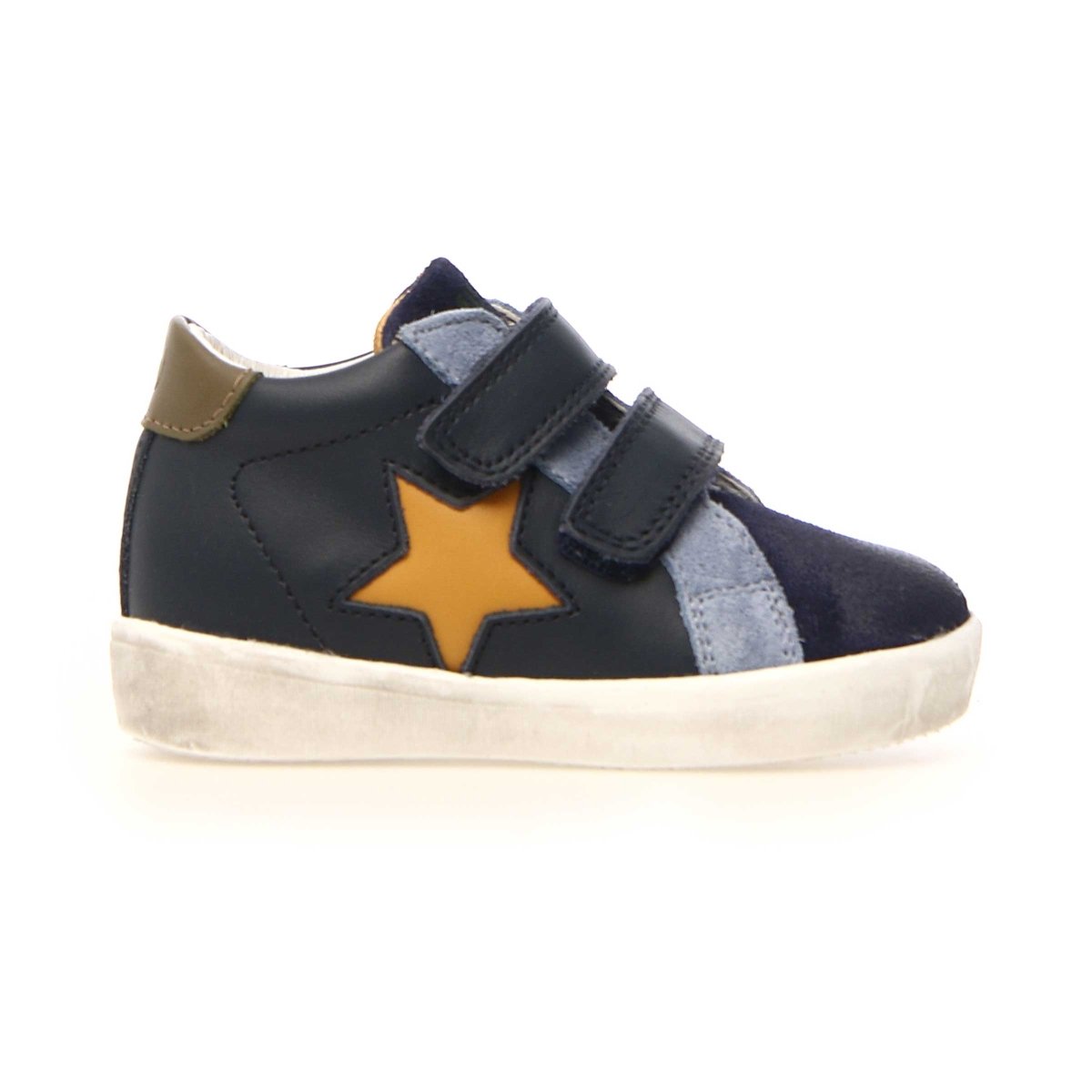 Naturino Dorrie Navy/Azure/Green Star - Sizes 27-32