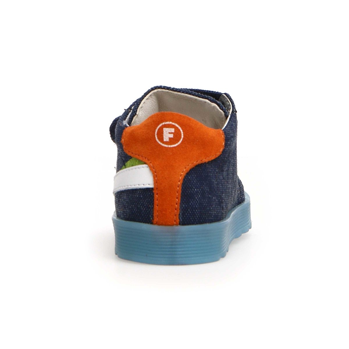 Naturino Hananai Denim/White Toddler Shoes (Sizes 22-26)