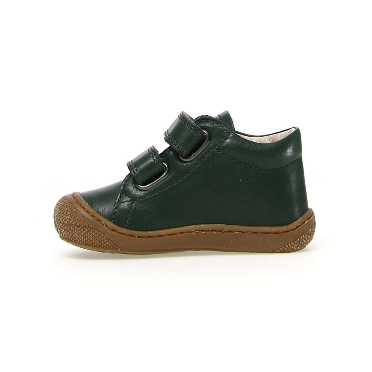 Naturino Toddler Green Bottle Leather Shoe, Sizes 19-23