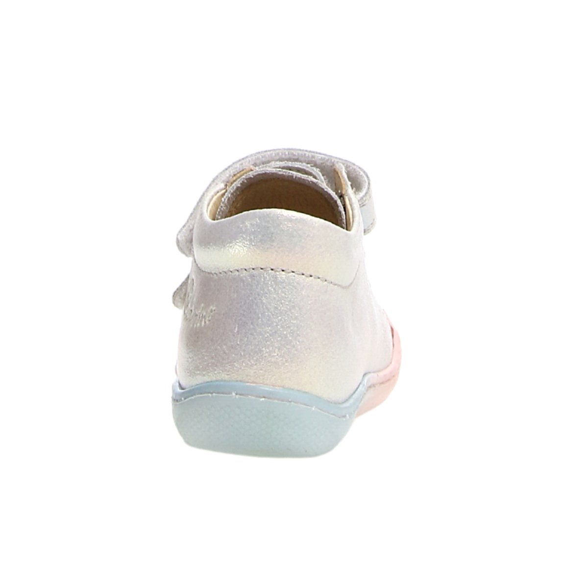 Naturino Toddler Shoes | White Shimmer/Tye Dye Velcro | Sizes 19-22