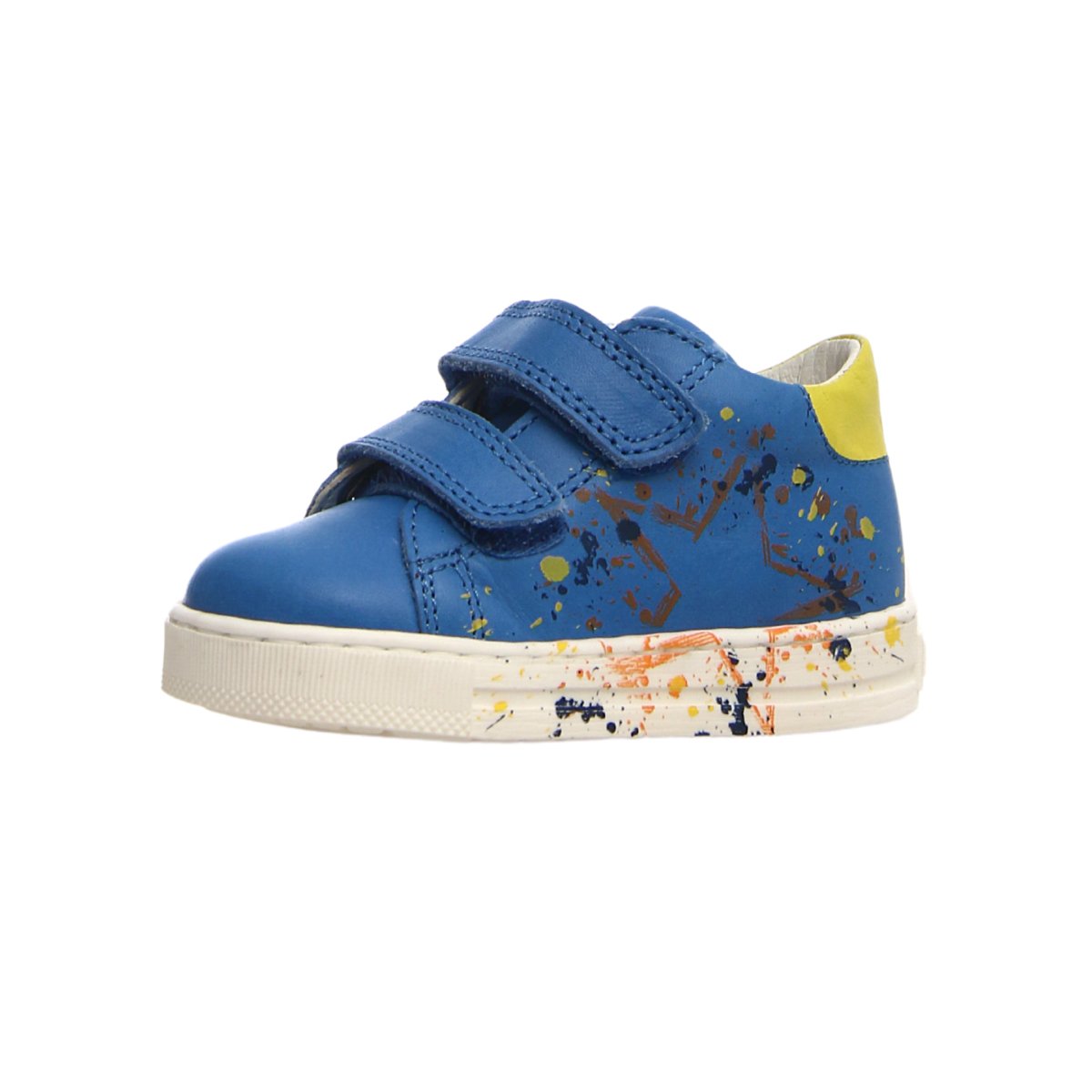 Naturino Toddler's Lacus Blue/Yellow Star Velcro Shoes (Sizes 22-26)