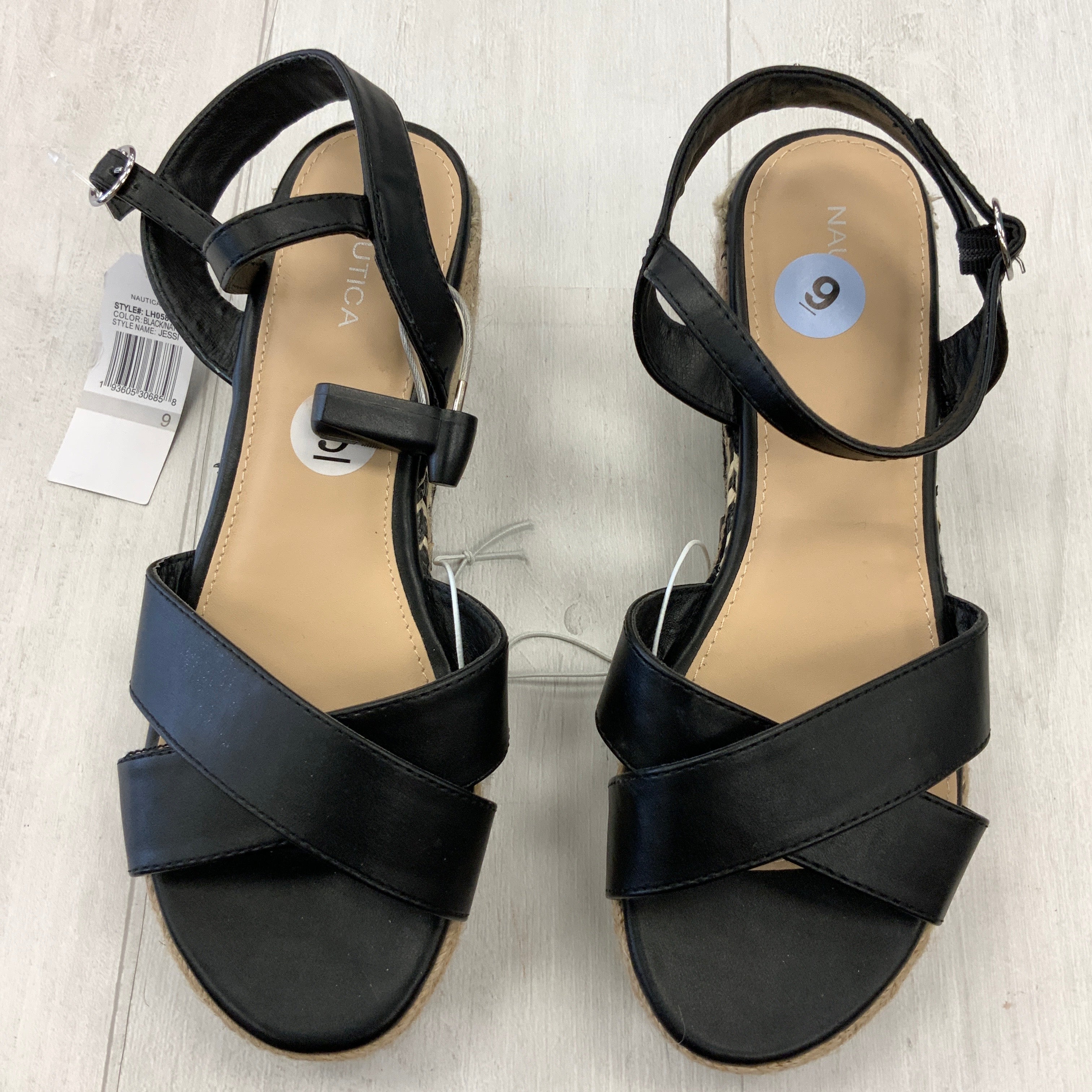 Nautica Sandals - Wedge Heels, Size 9