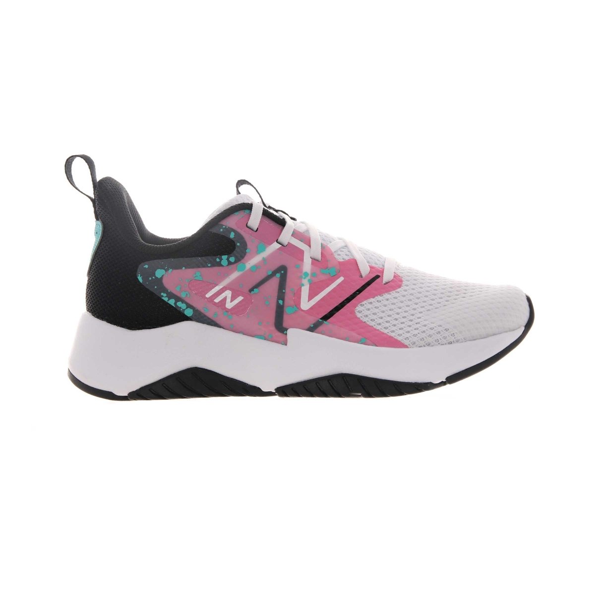 New Balance GS (Grade School) Rave Run v2 White Pink sneakers