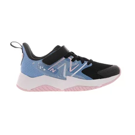 New Balance Preschool Rave Run v2 Bungee Lace with Hook-and-Loop Top Strap Black/Blue