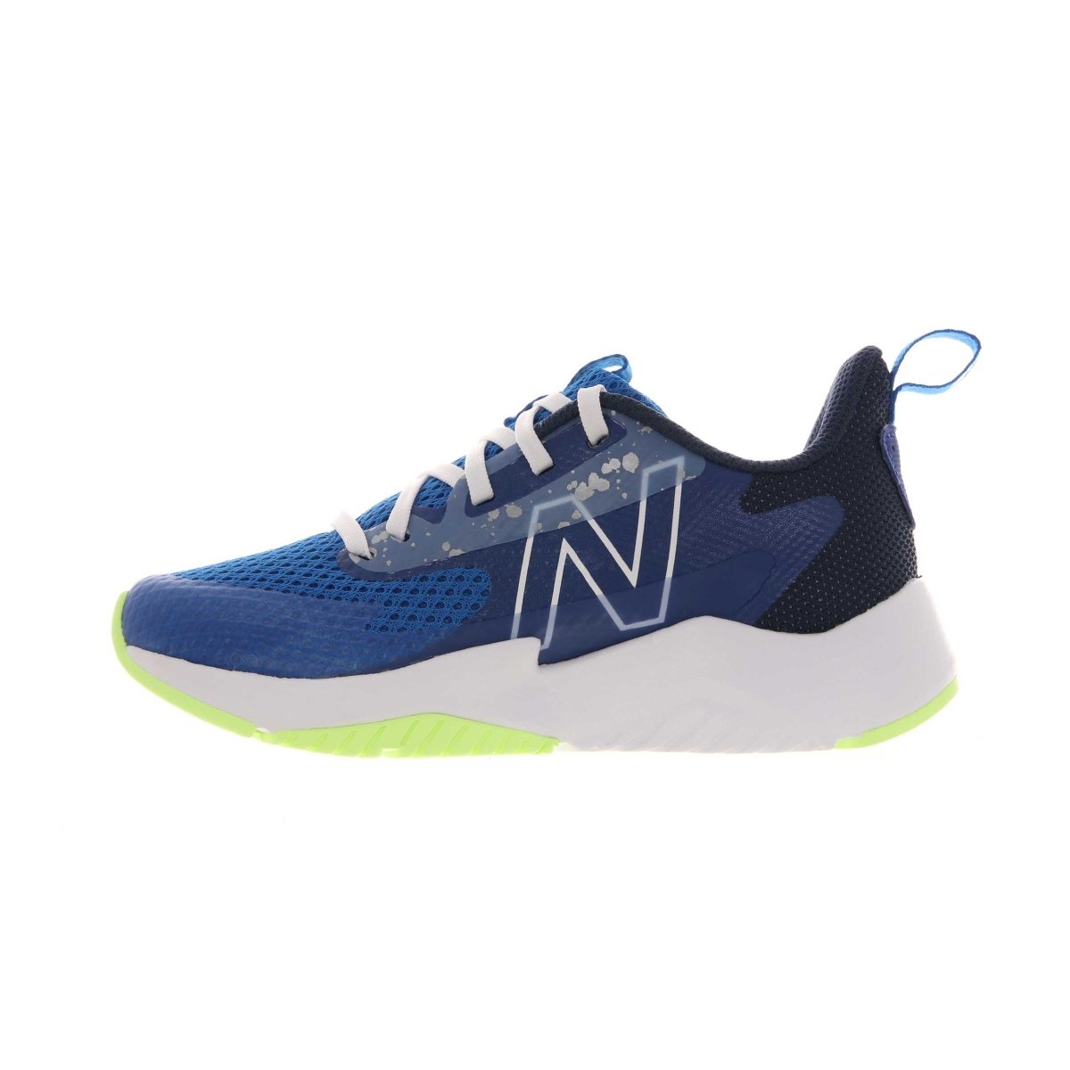 New Balance Preschool Rave Run v2 Shoe - Royal/Lime