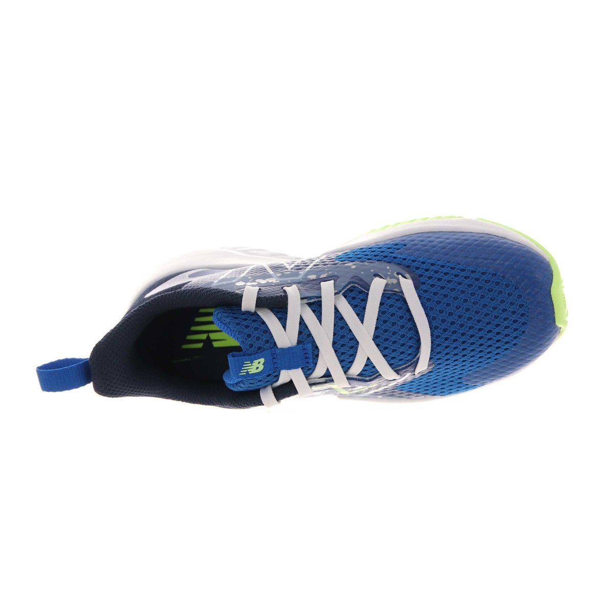 New Balance Preschool Rave Run v2 Shoe - Royal/Lime