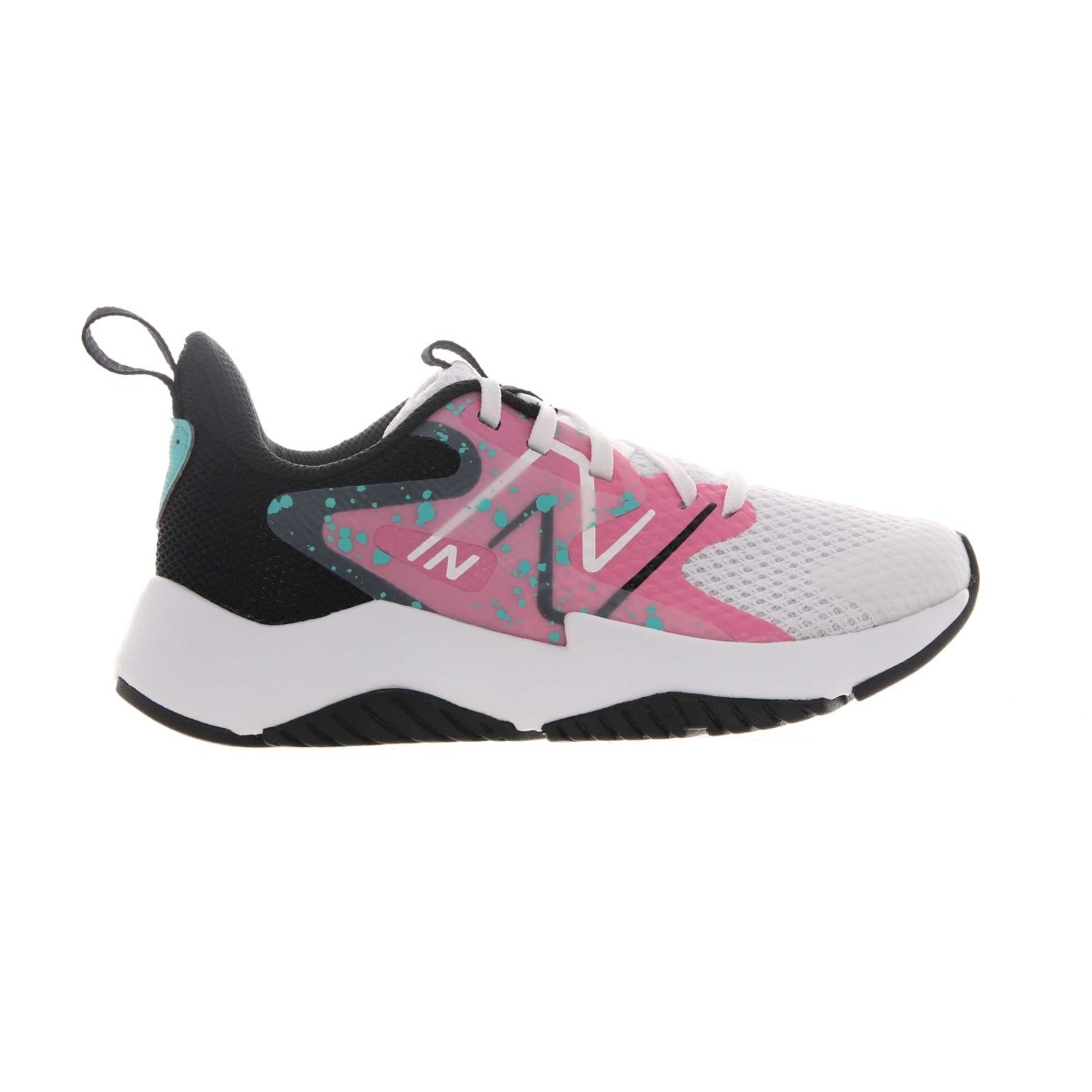 New Balance PS Rave Run v2 White Pink - Preschool Shoes