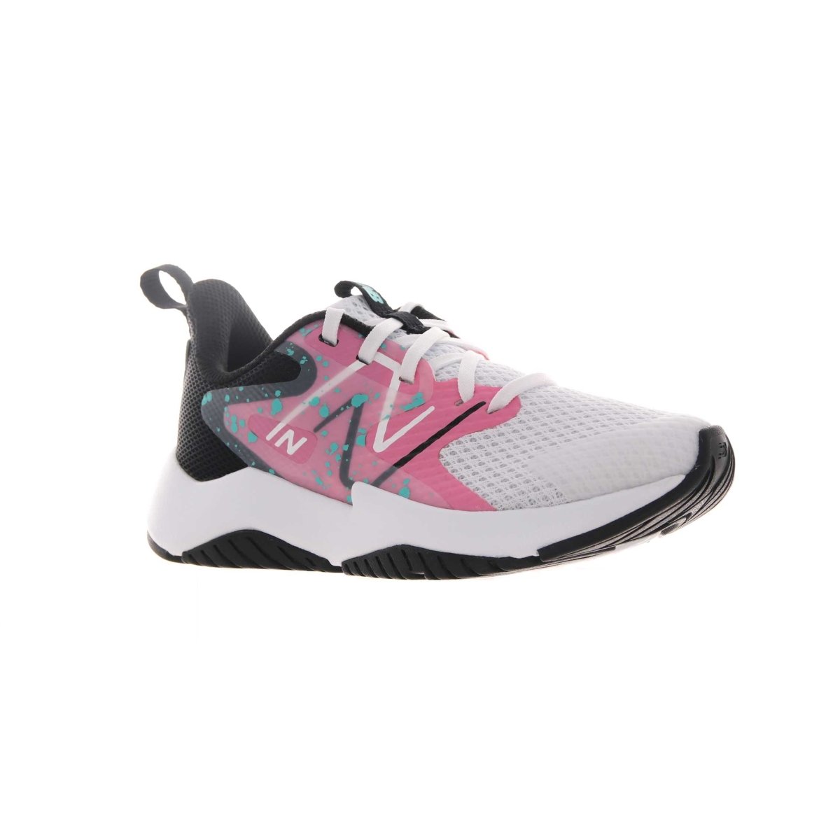 New Balance PS Rave Run v2 White Pink - Preschool Shoes