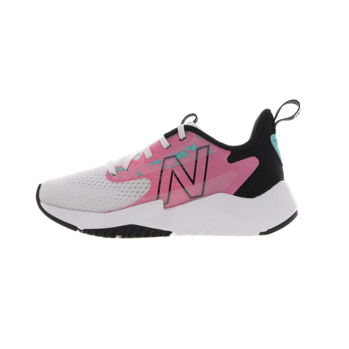 New Balance PS Rave Run v2 White Pink - Preschool Shoes