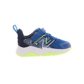 New Balance Rave Run V2 Toddler's Shoes: Royal, Lime, White Velcro