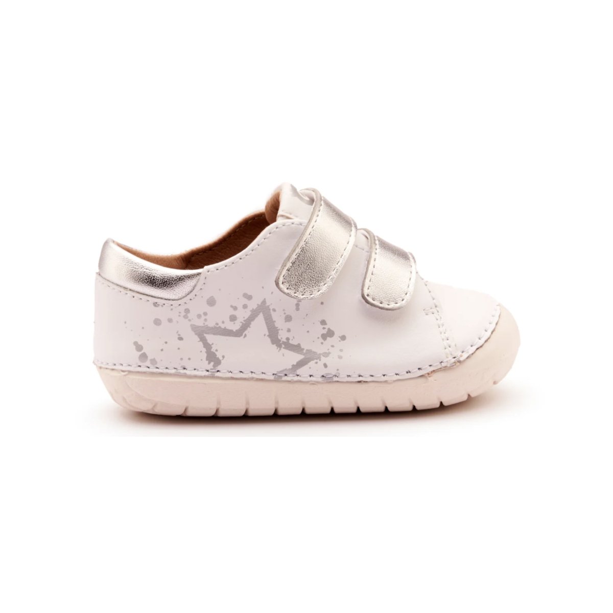 Old Soles Toddlers Pave Splash Snow Silver