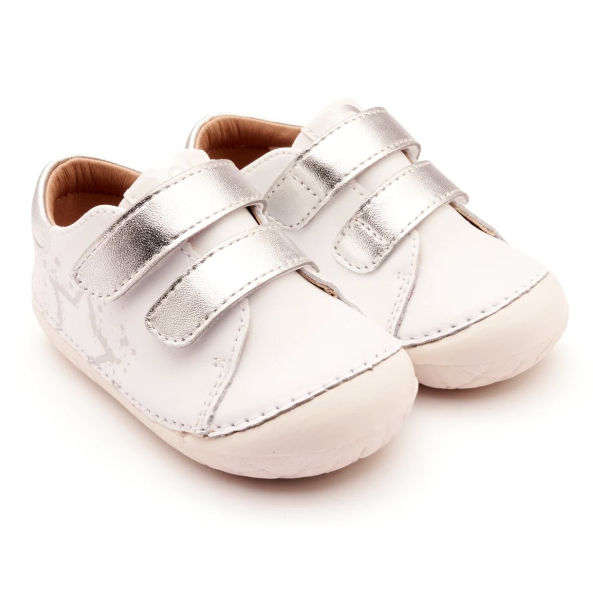 Old Soles Toddlers Pave Splash Snow Silver