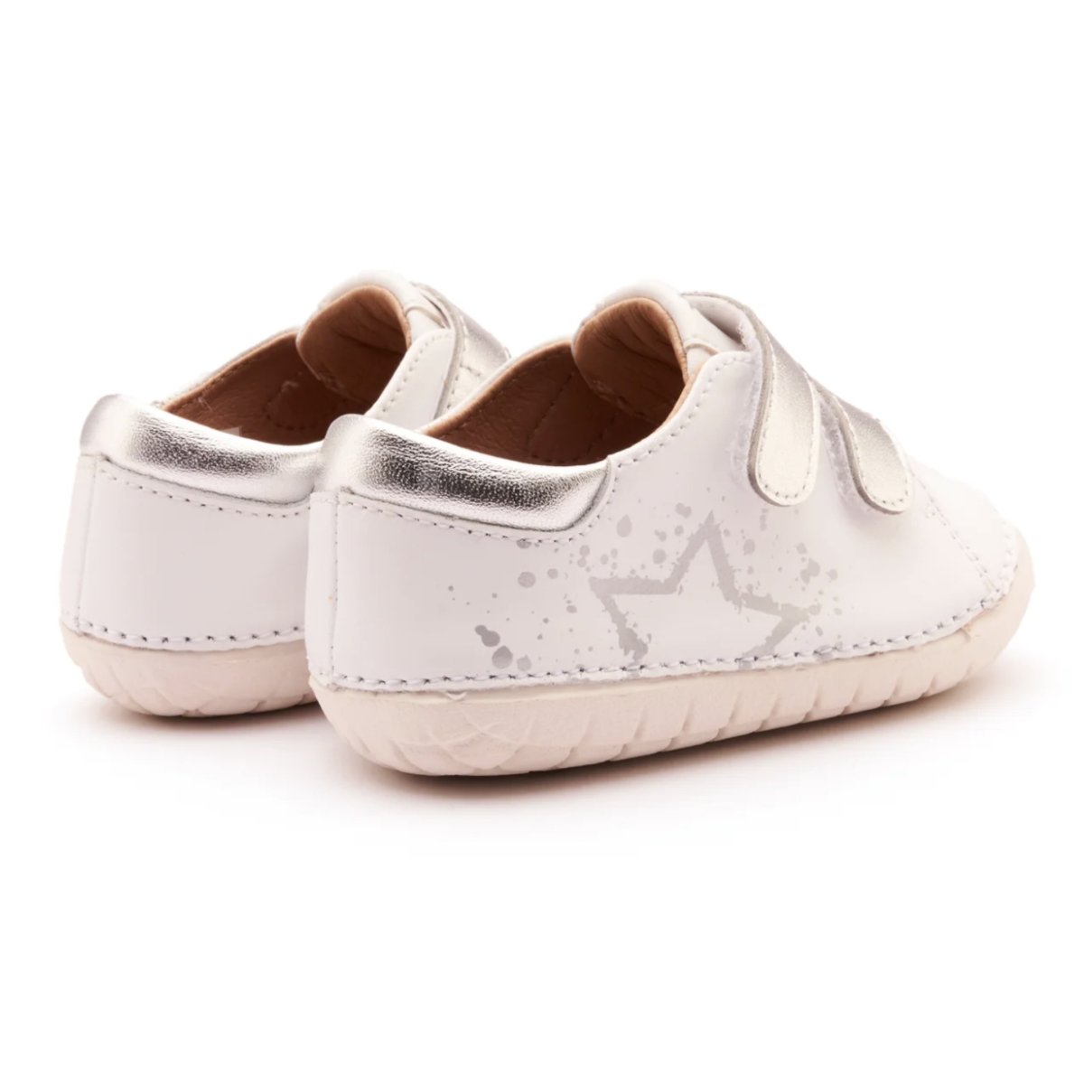 Old Soles Toddlers Pave Splash Snow Silver