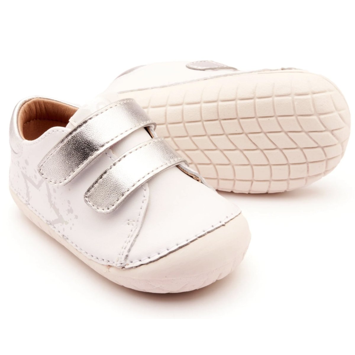 Old Soles Toddlers Pave Splash Snow Silver